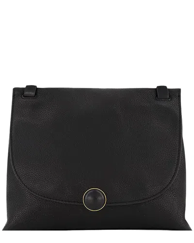 Vince Jasper Leather Crossbody In White