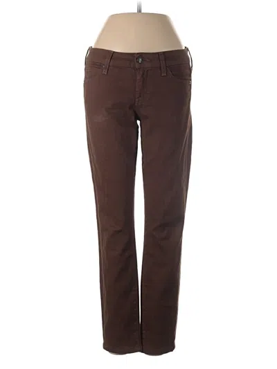 Pre-owned Vince Jeans In Brown