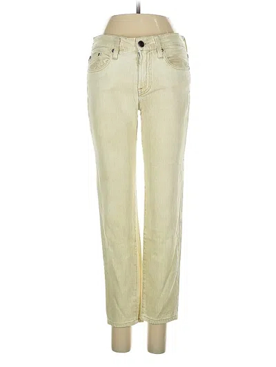 Pre-owned Vince Jeans In Gold