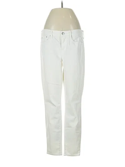 Pre-owned Vince Jeans In Ivory