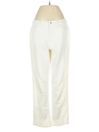 Pre-owned Vince Jeans In Ivory