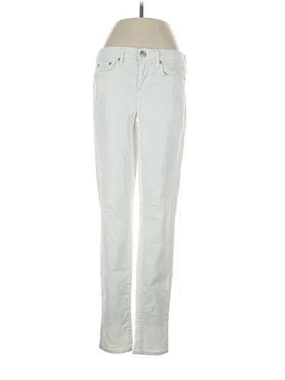 Pre-owned Vince Jeans In Ivory