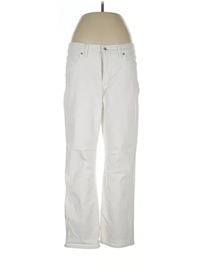Pre-owned Vince Jeans In Ivory