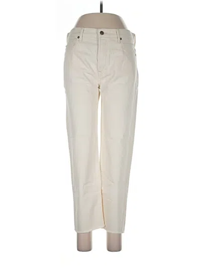 Pre-owned Vince Jeans In Ivory