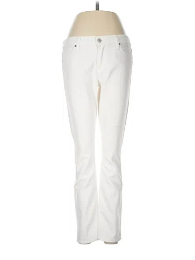 Pre-owned Vince Jeans In Ivory