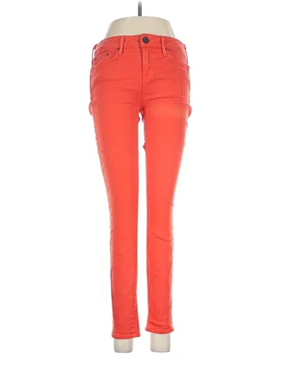 Pre-owned Vince Jeans In Orange