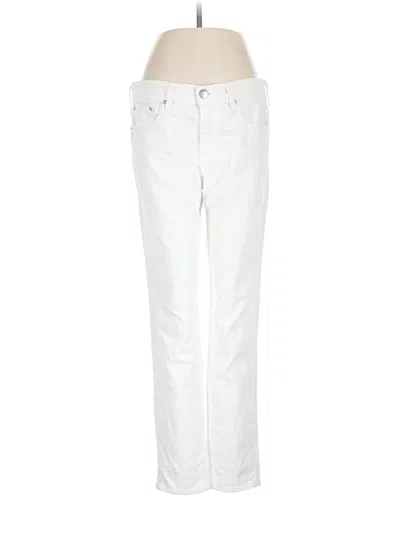 Pre-owned Vince Jeans In White