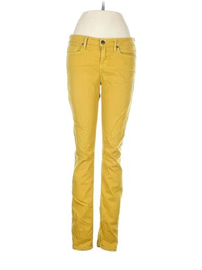Pre-owned Vince Jeans In Yellow