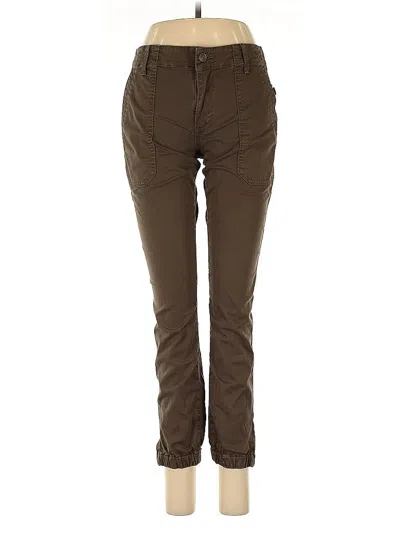 Pre-owned Vince Jeggings In Brown
