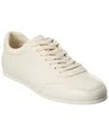 Vince Jet Leather Sneaker In Neutral