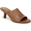 Vince Joan Glove Leather Slide Sandals In Peanut