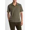 Vince Johnny Collar Polo In Green