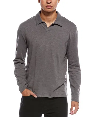 Vince Johnny Collar Shirt In Multi