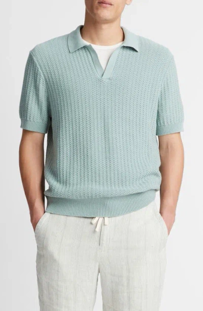 VINCE JOHNNY COLLAR SWEATER