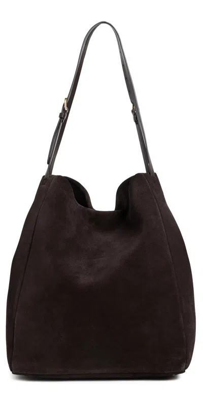 Vince Josie Large Tote Bag Cacao In Brown