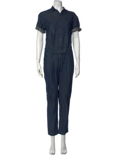 Pre-owned Vince Jumpsuit In Blue