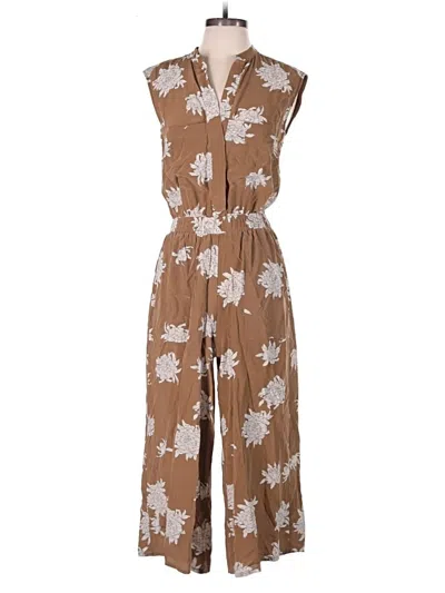 Pre-owned Vince Jumpsuit In Brown