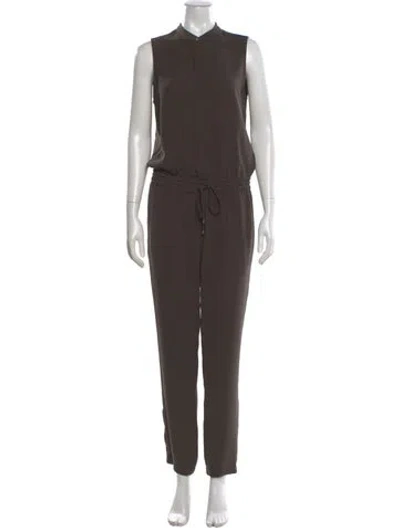 Pre-owned Vince Jumpsuit In Green