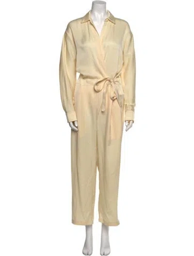 Pre-owned Vince Jumpsuit In Yellow