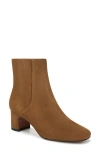 Vince Kellan Block Heel Bootie In Brown