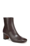 Vince Kellan Block Heel Bootie In Brown