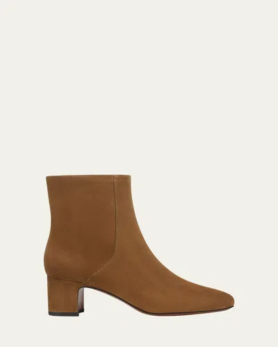Vince Kellan Suede Ankle Boots In Brown
