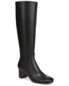 Vince Kellan Tall Leather Boot In Black