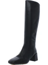 VINCE KENDRA WOMENS LEATHER SQUARE TOE KNEE-HIGH BOOTS