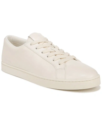 Vince Keoni Leather Sneaker In White