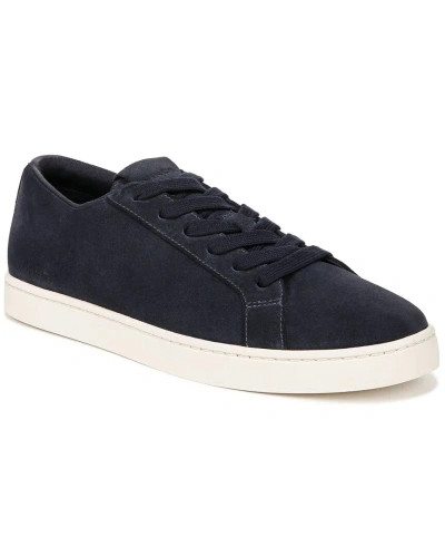 Vince Keoni Leather Sneaker In Blue