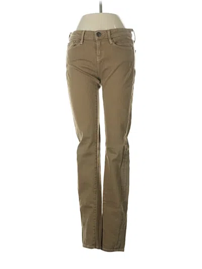 Pre-owned Vince Khaki Pant In Brown