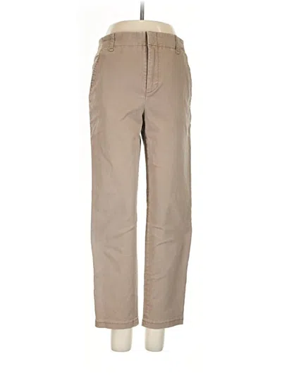 Pre-owned Vince Khaki Pant In Brown