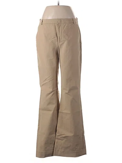 Pre-owned Vince Khaki Pant In Tan