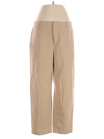 Pre-owned Vince Khaki Pant In Tan