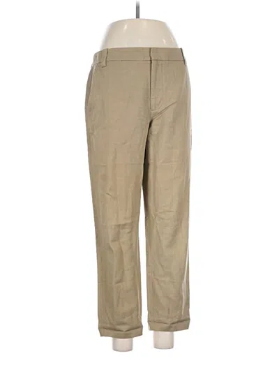 Pre-owned Vince Khaki Pant In Tan
