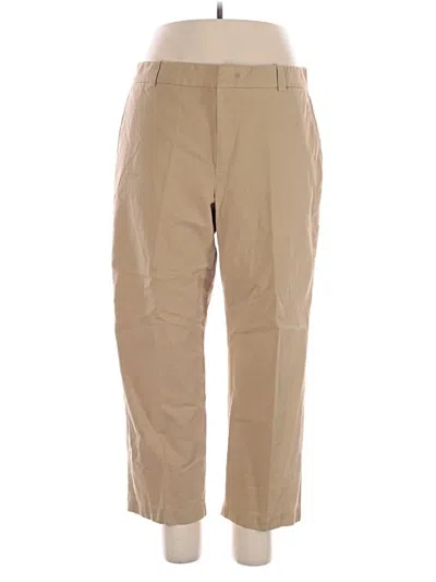 Pre-owned Vince Khaki Pant In Tan