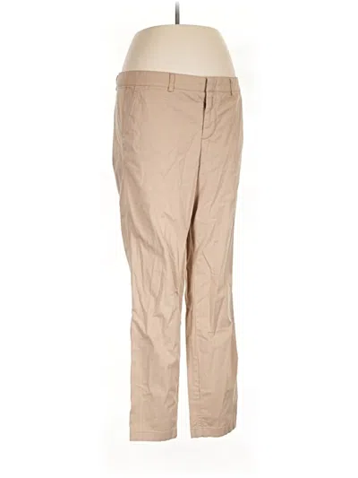 Pre-owned Vince Khaki Pant In Tan