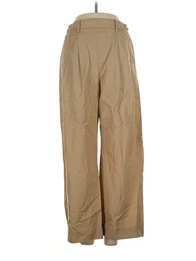 Pre-owned Vince Khaki Pant In Tan