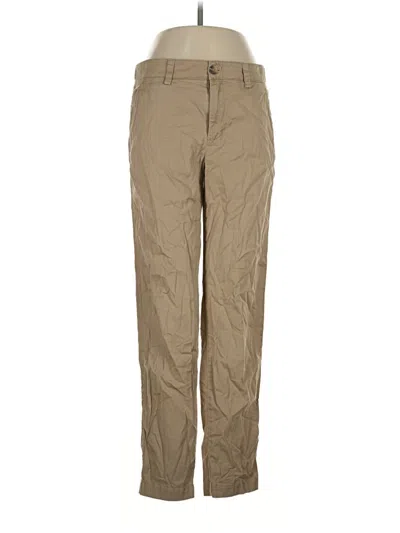 Pre-owned Vince Khaki Pant In Tan