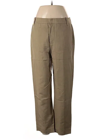 Pre-owned Vince Khaki Pant In Tan