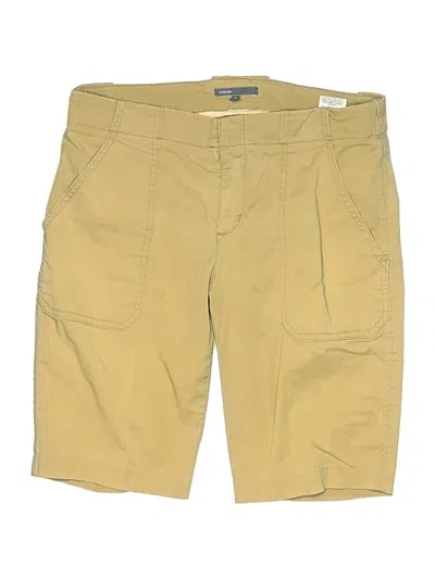 Pre-owned Vince Khaki Shorts In Brown