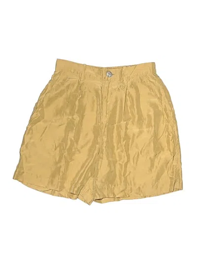 Pre-owned Vince Khaki Shorts In Gold