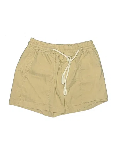Pre-owned Vince Khaki Shorts In Gold