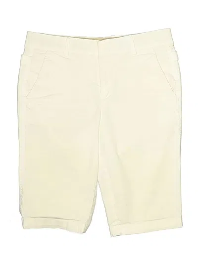 Pre-owned Vince Khaki Shorts In Ivory