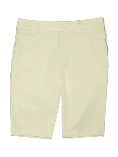 Pre-owned Vince Khaki Shorts In Ivory