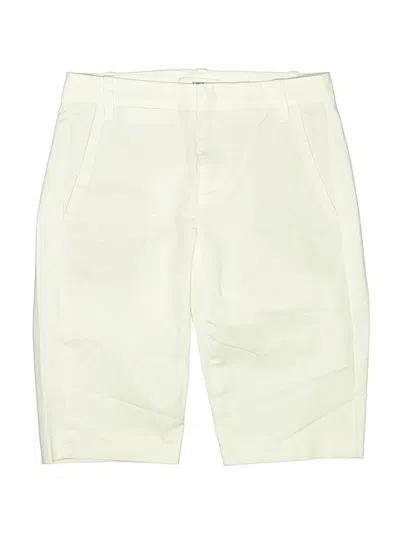 Pre-owned Vince Khaki Shorts In White