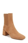 Vince Kimmy Block-heel Leather Ankle Boots In Tan