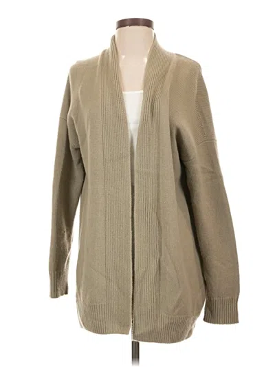 Pre-owned Vince Kimono In Tan