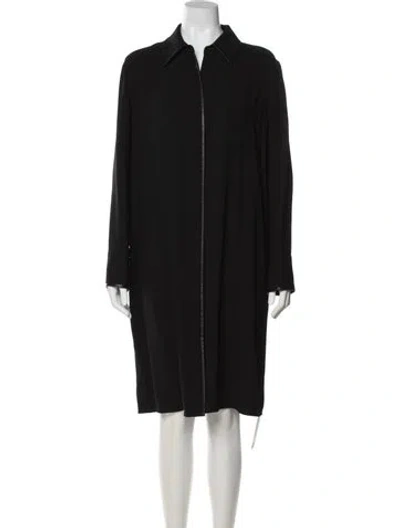 Pre-owned Vince Knee-length Dress In Black