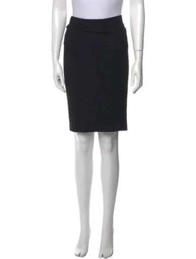 Pre-owned Vince Knee-length Skirt In Black
